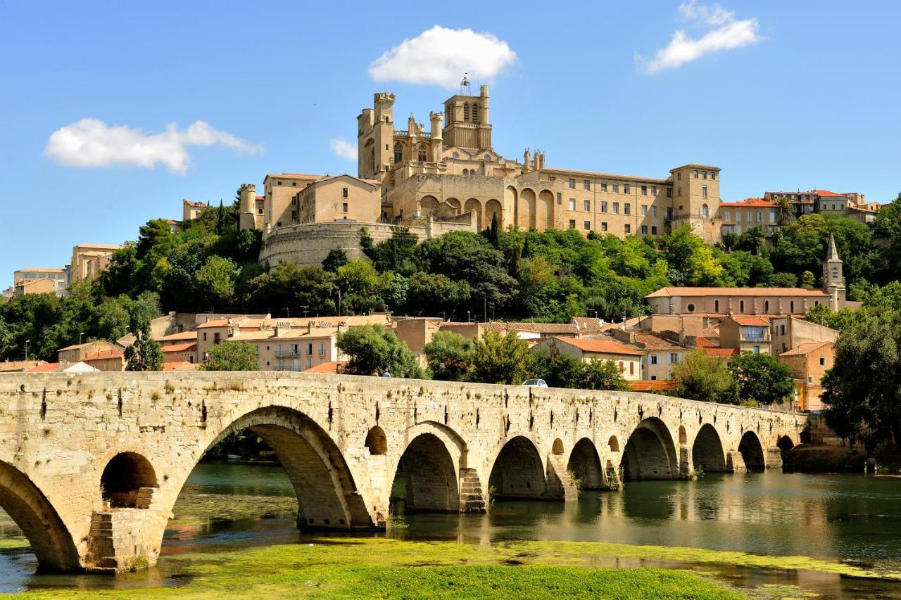 "Le Colombier"-Meuble De Tourisme 3 Etoiles -Residence "Les Logis De Beziers"-Garage Optionnel-Coeur De Ville-Plages A 16Km ! Ngoại thất bức ảnh