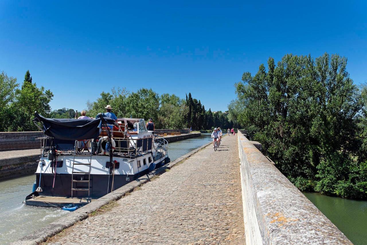 "Le Colombier"-Meuble De Tourisme 3 Etoiles -Residence "Les Logis De Beziers"-Garage Optionnel-Coeur De Ville-Plages A 16Km ! Ngoại thất bức ảnh