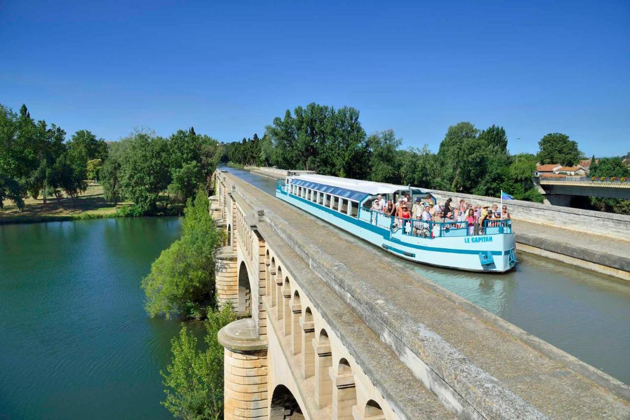 "Le Colombier"-Meuble De Tourisme 3 Etoiles -Residence "Les Logis De Beziers"-Garage Optionnel-Coeur De Ville-Plages A 16Km ! Ngoại thất bức ảnh